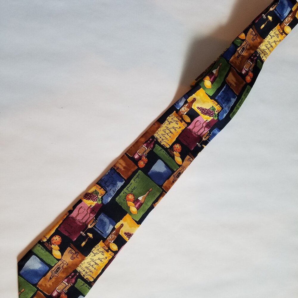 Set of Two - Alynn Neckwear Vintage 100% Silk Neckties, Made in the USA